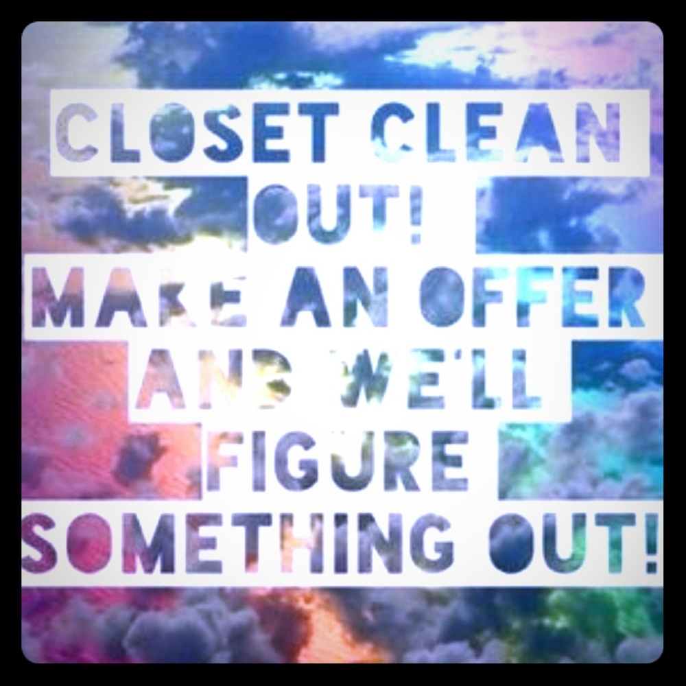 My whole closet